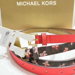 NWT Bundle of 2 MK Belt